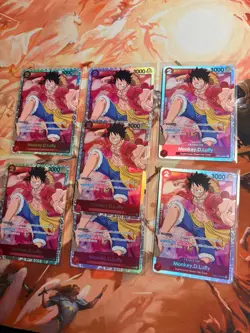 OP01-024 Monkey.D.Luffy SR English One Piece Card Game Romance Dawn - Image 2