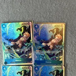 One Piece Prb02 Marco SR English Playset PRB02-008 4 Card Premium Set Best Vol.2 - Image 2