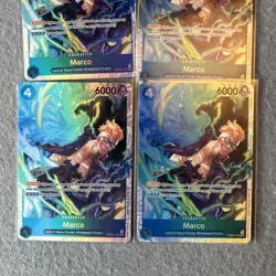 One Piece Prb02 Marco SR English Playset PRB02-008 4 Card Premium Set Best Vol.2 - Image 3