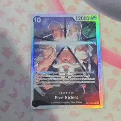 Five Elders OP13-082 SR Carrying on His Will - ONE PIECE Card Game English - Image 1