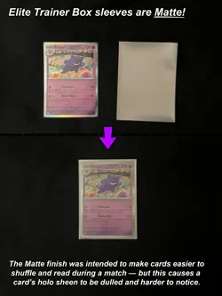 S&V Paldean Fates ETB card Sleeves (65ct) - Mimikyu, Pokemon TCG, Brand New - Image 3