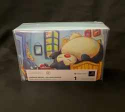 Snorlax × Van Gogh Bedroom Double Deck Box - Pokemon TCG, 120-card storage, New - Image 2