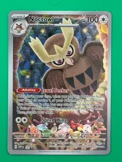 Noctowl 141 Sv: Scarlet & Violet Promo Cards Holo - Image 1