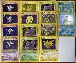 pokemon card lot collection (fossil, holofoil) - Image 1