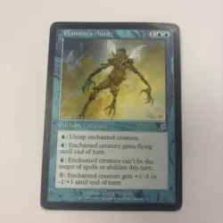 Pemmin’s Aura Scourge MTG 45 / 143 Uncommon HP Infinite Mana Shroud Enchantment - Image 1