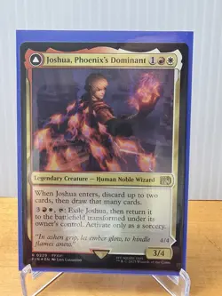 Joshua, Phoenix's Dominant #229 Foil Final Fantasy MTG - Image 1