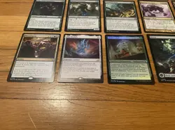 Green MTG Cards Lot Rare Uncommon Land Foil + Commons Magic The Gathering Cards - Image 3