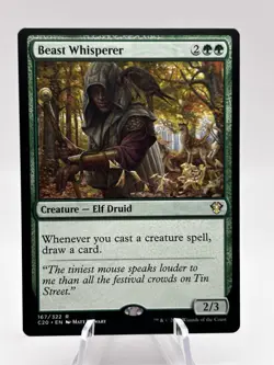 Beast Whisperer 167/322 Commander 2020 C20 MTG NM - Image 1