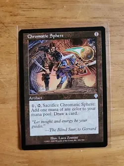 Chromatic Sphere - Invasion - MTG Magic - Uncommon - Artifact - Image 1