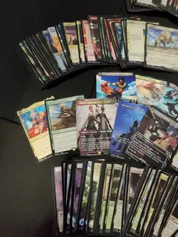 MTG Final Fantasy 178 Lot- Showcase Extended Art Borderless Foils Surge Land - Image 2