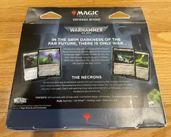 MTG Warhammer 40,000 Commander Deck Necron Dynasties Sealed Magic the Gathering - Image 3