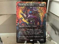 Ob Nixilis, the Fallen HALO Foil, An Encyclopedia of Magic Secret Lair, NM - Image 1