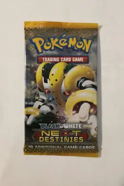 Sealed Pokemon Black & White Next Destinies Booster Pack Regigigas - Image 3