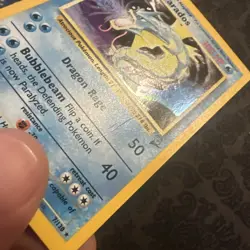 Pokemon Card Gyarados 7/130 Holo Base Set 2 - Image 3