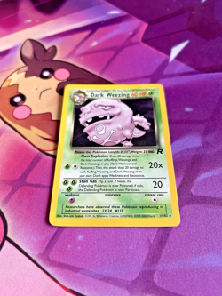 Dark Weezing - 14/82 [Team Rocket] Pokemon TCG - HOLO RARE - Vintage - MP - Image 3