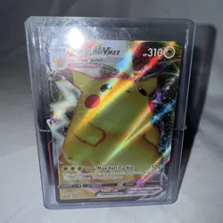 Pokemon Pikachu VMAX 044/185 Vivid Voltage Ultra Rare Holo New 2020 No PSA - Image 1