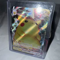 Pokemon Pikachu VMAX 044/185 Vivid Voltage Ultra Rare Holo New 2020 No PSA - Image 2