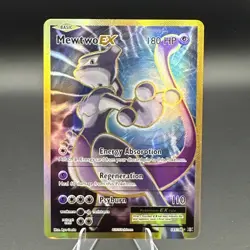 Pokemon TCG Mewtwo-EX Evolutions 103/108 Holo Full Art LP-MP see pics * - Image 1
