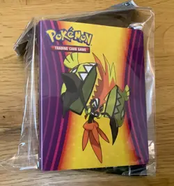 Pokemon Sun and Moon Guardians Rising Booster Pack and Mini Binder/ Folder New - Image 1