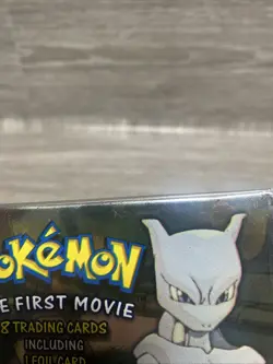 Pokemon 1999 The First Movie Topps Booster Pack Black Logo New Sealed 1 - Image 5