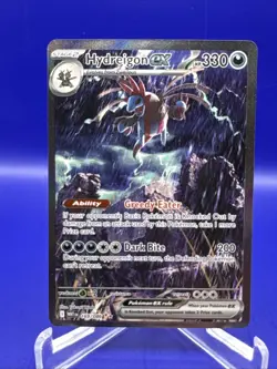 Pokemon Hydreigon ex 169/086 Scarlett And violet White Flare English - Image 1