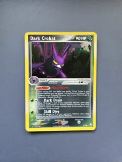 Pokemon TCG Dark Crobat 3/109 2004 Team Rocket Returns Holo Rare - Image 1
