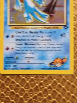Pokemon TCG Misty's Golduck Gym Challenge 12 Holo Unlimited Rare - Image 4