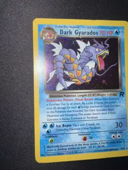 Pokemon TCG Dark Gyarados (Prerelease) 08/82 Wotc Promo Holo - Image 2