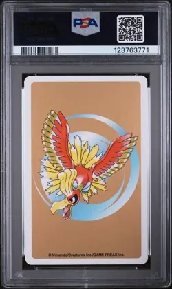 PSA 10 GEM MINT 2000 POKEMON GOLD VERSION #157 TYPHLOSION 2 OF HEARTS - Image 2