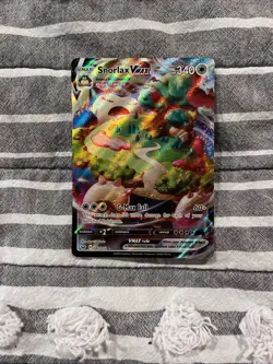 2020 Pokemon Sword and Shield 142 Full Art/snorlax Vmax NM Pack Fresh - Image 1