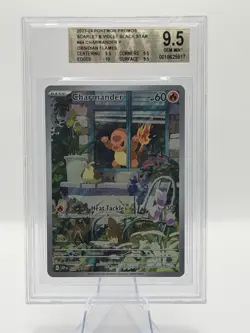 2023 Charmander 044 Black Star Promo Pokemon SV Obsidian Flames BGS 9.5 GEM MINT - Image 1