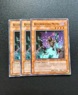 Yu-Gi-Oh - Regenerating Mummy 3X - Full Playset - Image 1