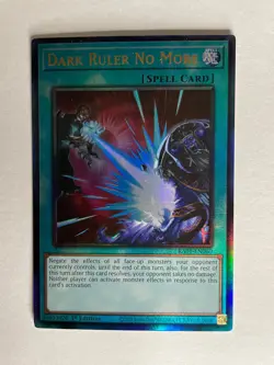 YuGiOh Dark Ruler No More RA01-EN060 1st Ed Prismatic Ultimate Rare Pack Fresh - Image 1