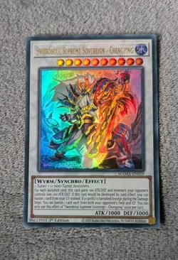 MAMA-EN039 Swordsoul Supreme Sovereign - Chengying Ultra Rare 1st Ed YuGiOh - Image 1