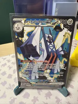 Pokemon TCG Archaludon EX Double Rare Card 130/191 Sv08: Surging Sparks Holo - Image 1