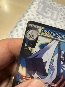 Pokemon TCG Archaludon EX Double Rare Card 130/191 Sv08: Surging Sparks Holo - Image 5