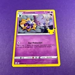Cosmoem 014/025 Rare Holo Card Pokemon TCG Celebrations Pokemon Card - Image 3