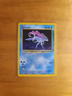 Houndoom 08/64 Neo Revelation Holo and Suicune 27/64 non holo Pokemon Cards - Image 2