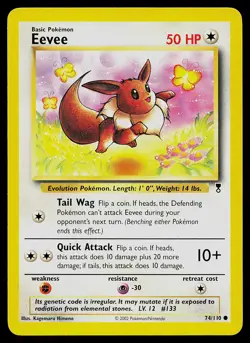 Pokemon Card - Eevee Legendary Collection 74/110 - Image 1