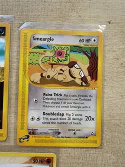 5 x Vintage Pokemon e-Series cards bundle - Aquapolis, Expedition, Dragon - Image 4