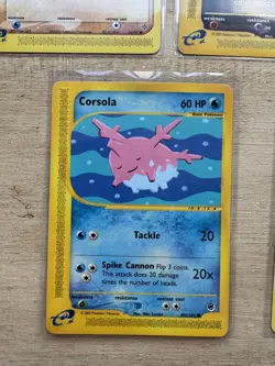 5 x Vintage Pokemon e-Series cards bundle - Aquapolis, Expedition, Dragon - Image 5