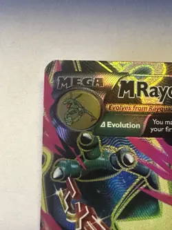 Pokemon TCG Roaring Skies Holo Full Art Ultra Rare Card M Rayquaza EX 105/108 - Image 3