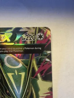Pokemon TCG Roaring Skies Holo Full Art Ultra Rare Card M Rayquaza EX 105/108 - Image 4