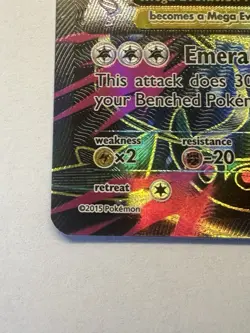 Pokemon TCG Roaring Skies Holo Full Art Ultra Rare Card M Rayquaza EX 105/108 - Image 5