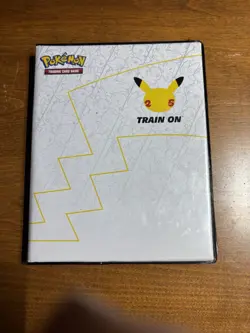 Pokemon 25th Anniversary Jumbo Cards And More With First Partner Pack Binder - Image 1