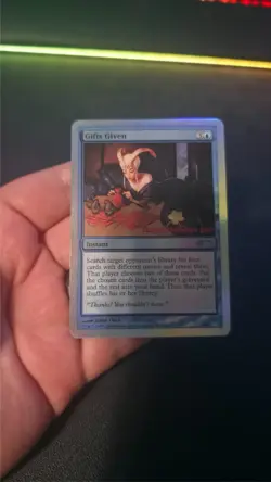 Gifts Given - MTG - Secret Lair / Unhinged Promo - Ultra Rare Holiday Card / LP - Image 2