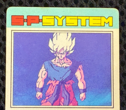 Dragon Ball Z Card No.510 Goku Prism Holo Rare Amada Made in Japan - Image 5