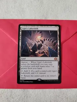 Ugin's Labyrinth Modern Horizons 3 Regular Card NM Magic The Gathering - Image 1