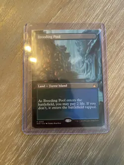 🔮 MTG: Breeding Pool (Borderless) Ravnica Remastered Regular - Image 1