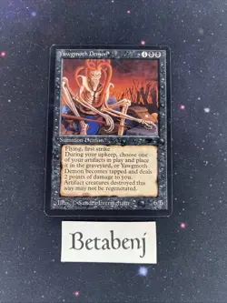 1x MTG Antiquities Yawgmoth Demon from Estate Collection - Image 1